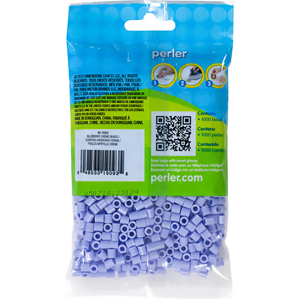 1,000 Perler Beads - Blueberry Cream - Image 3