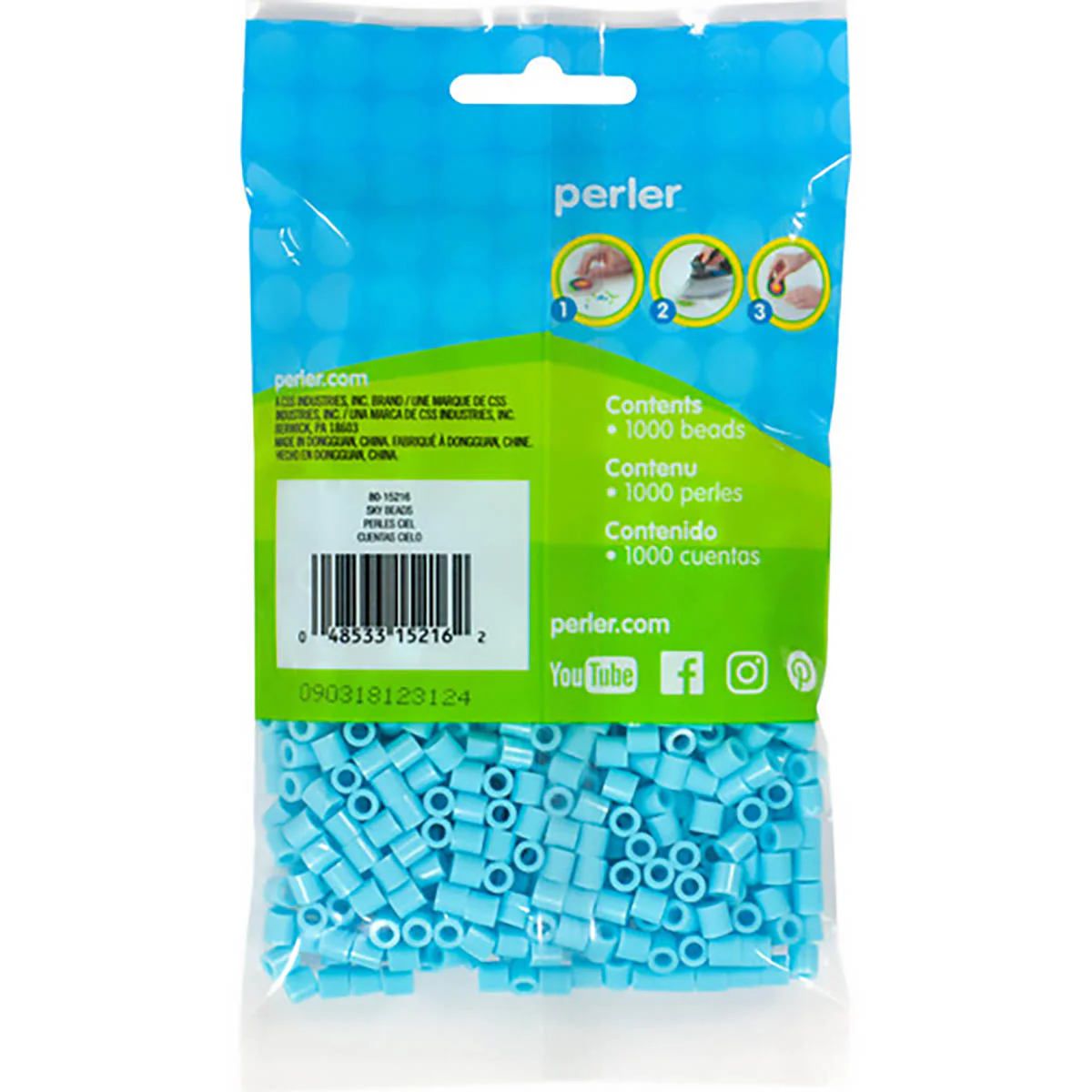 1,000 Perler Beads - Sky - Image 3