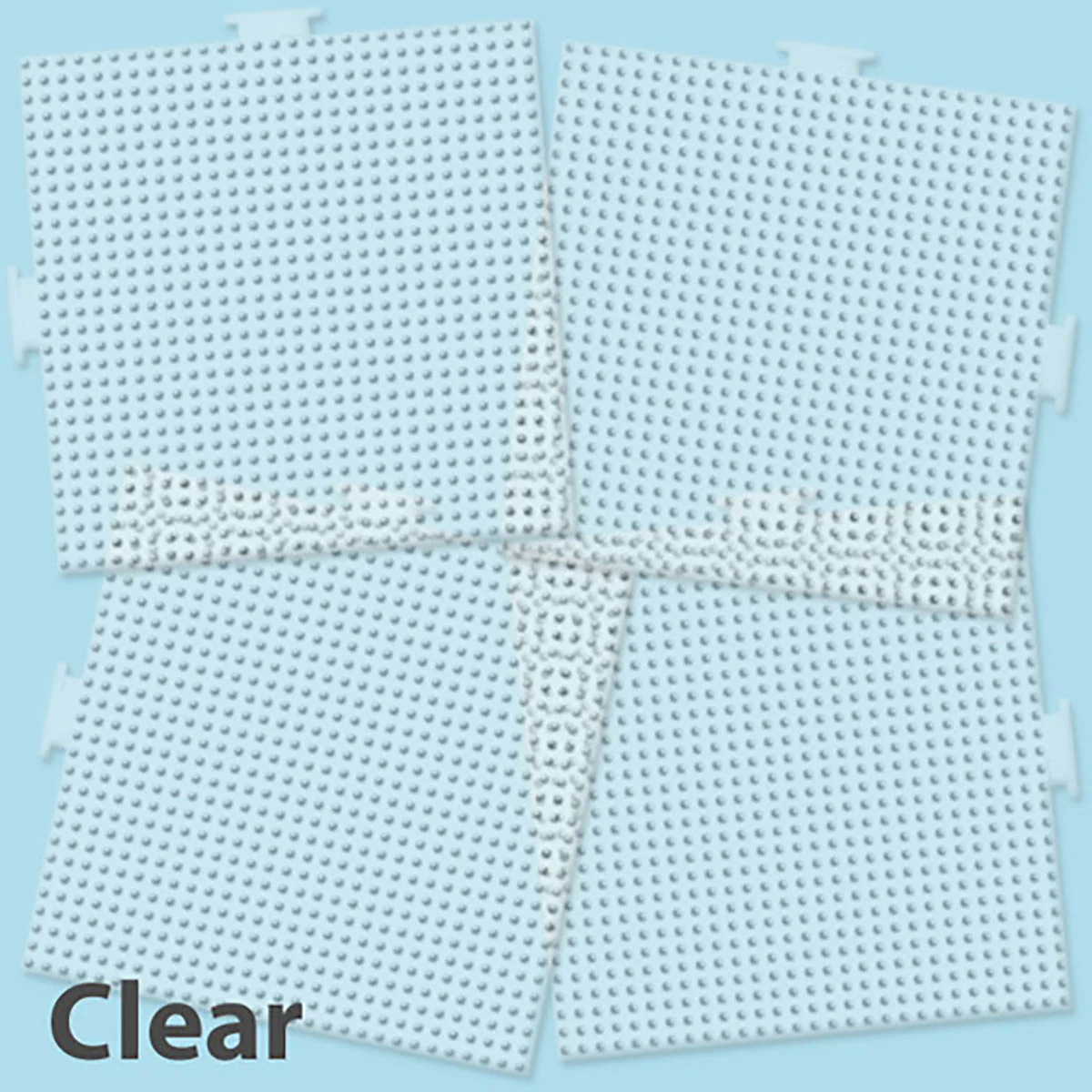 Large Clear Square Pegboards - 4 Ct - Image 4