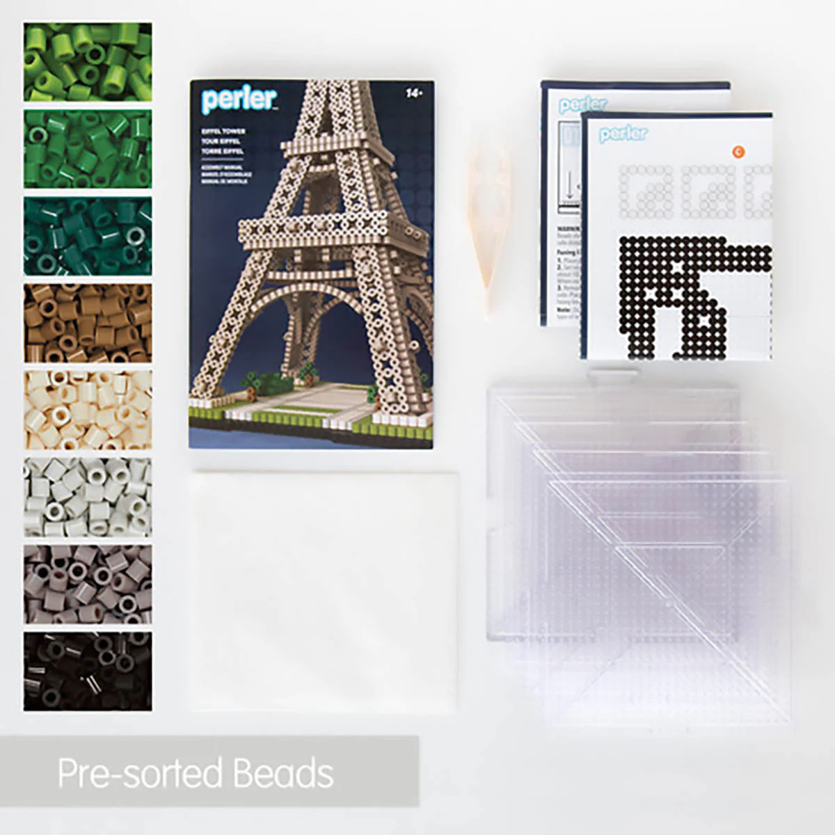 Perler 3D Eiffel Tower Fused Bead Kit - Image 6