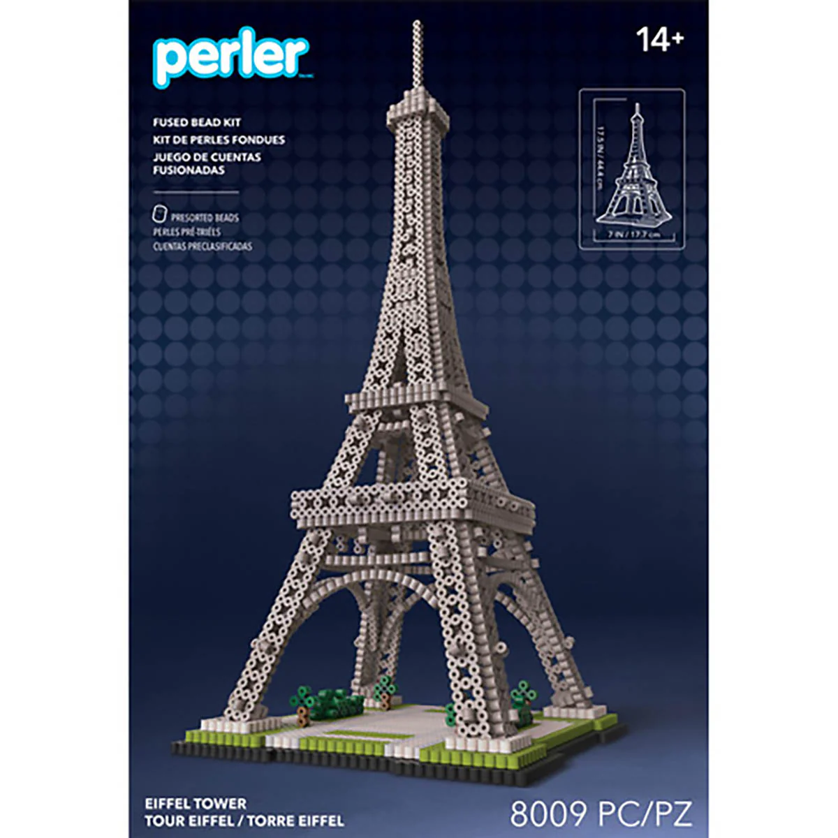 Perler 3D Eiffel Tower Fused Bead Kit - Image 7