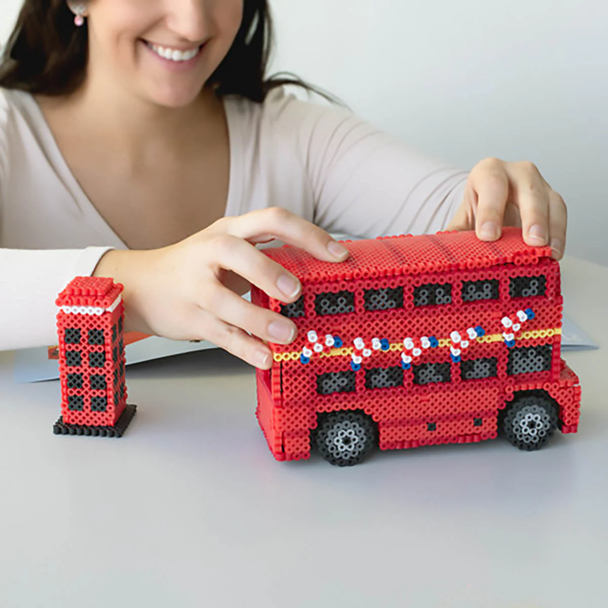 Perler 3D London Bus Fused Bead Kit - Image 3