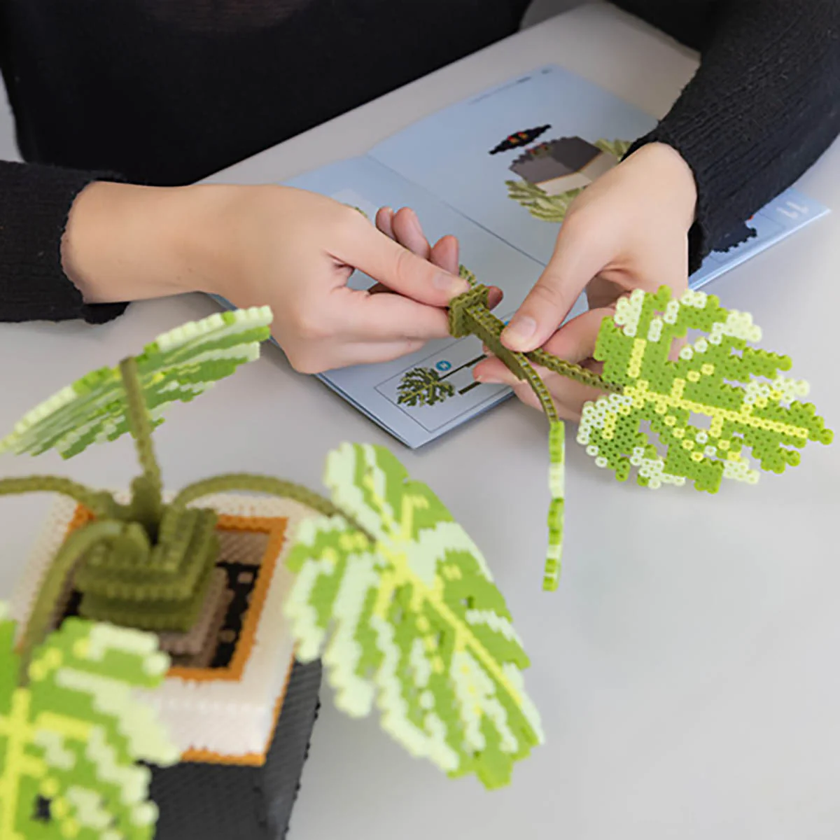 Perler 3D Monstera Plant Fused Bead Activity Kit - Image 5