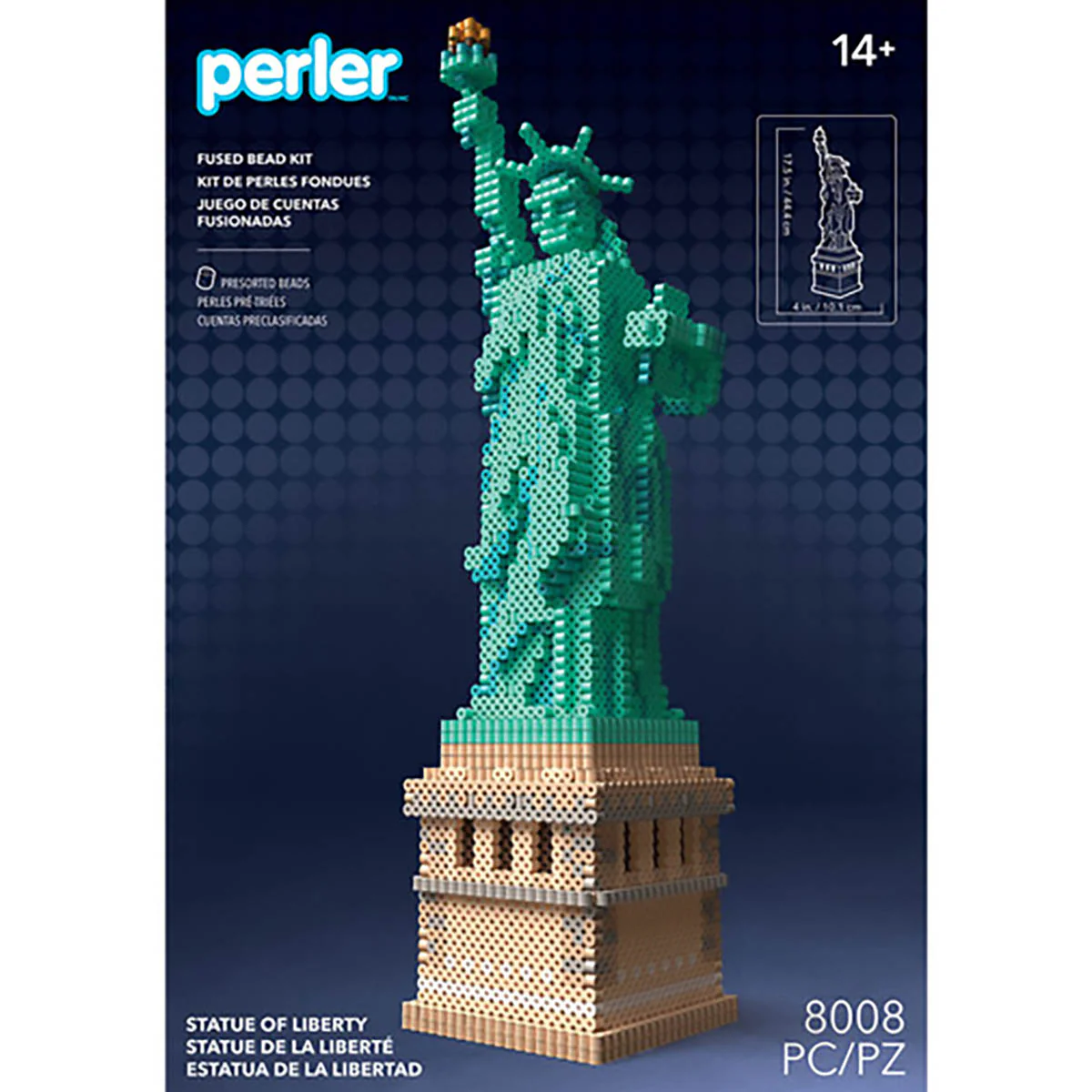 Perler 3D Statue of Liberty Fused Bead Kit - Image 7