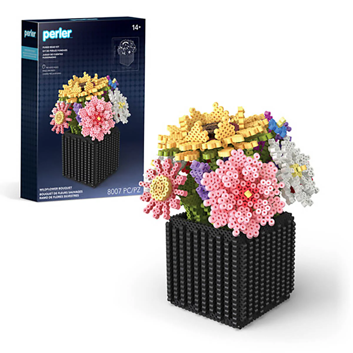Perler 3D Wildflower Bouquet Fused Bead Activity Kit - Image 9