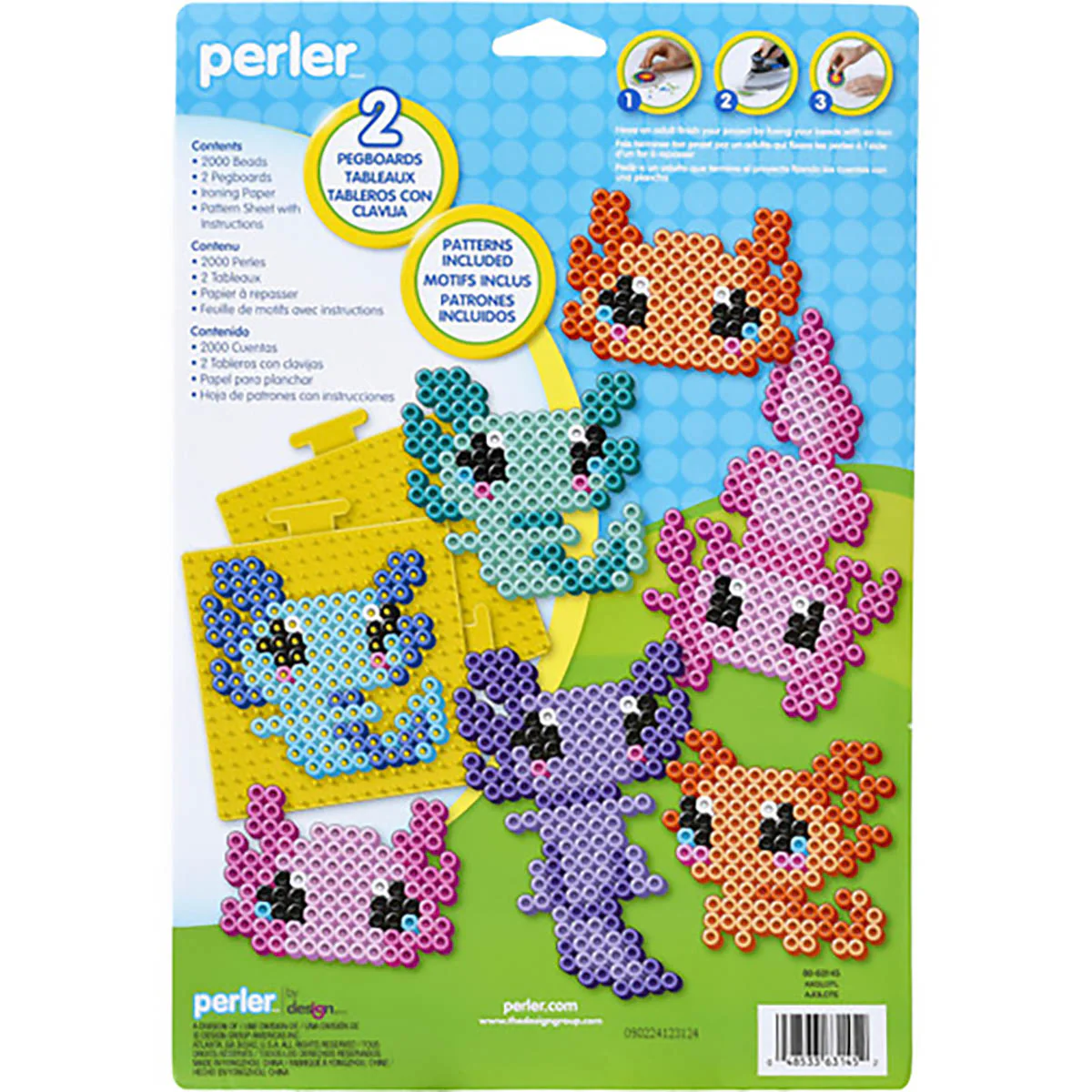 Perler Axolotl Fused Bead Activity Kit - Image 6