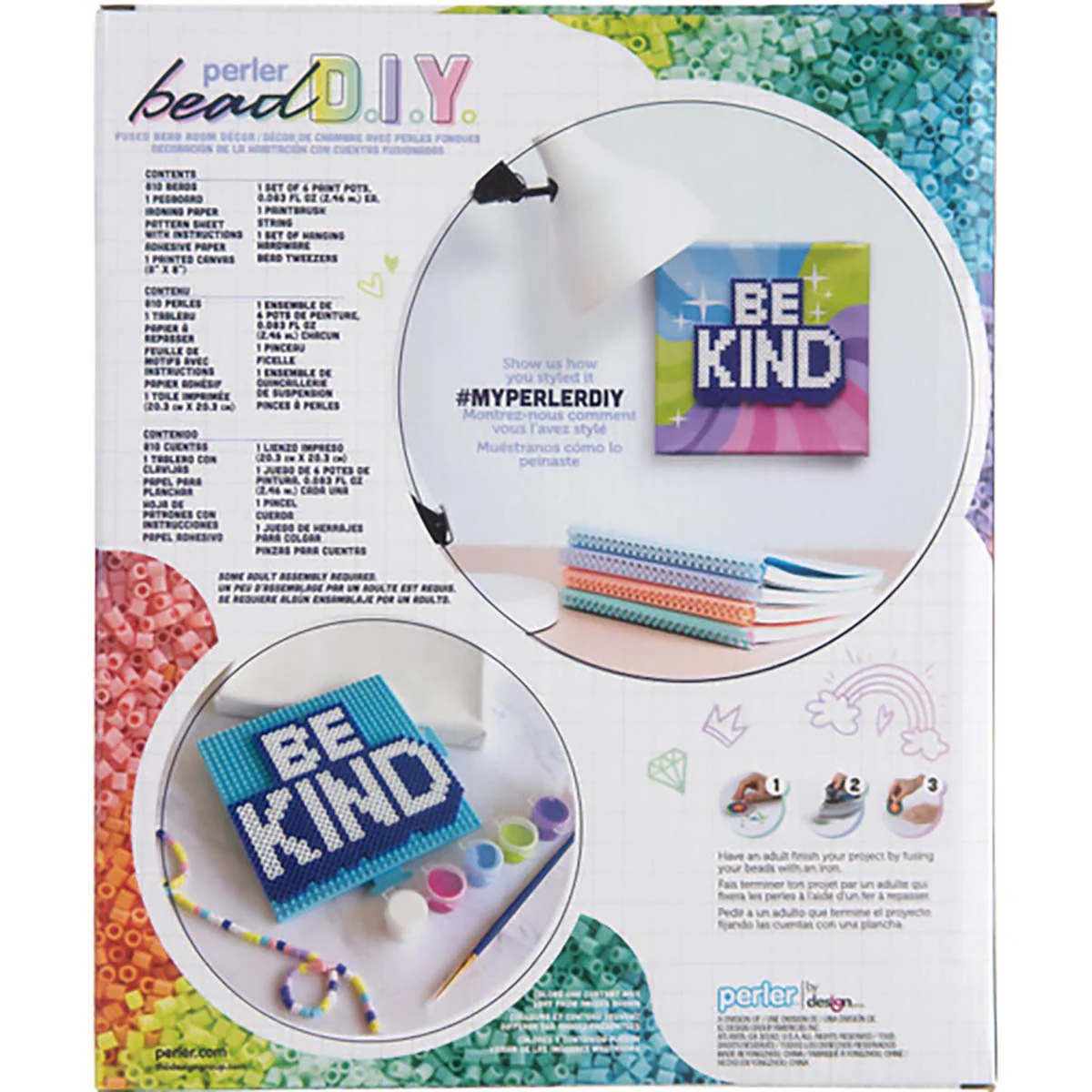 Perler Bead D.I.Y. Be Kind Bead And Paint Activity Kit - Image 6