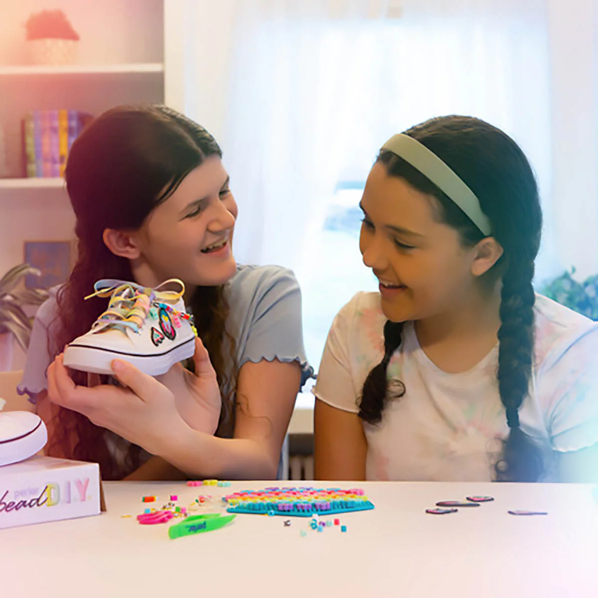 Perler Bead D.I.Y. Shoe Decoration Activity Kit - Image 3