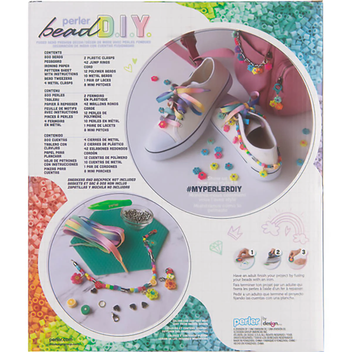 Perler Bead D.I.Y. Shoe Decoration Activity Kit - Image 7