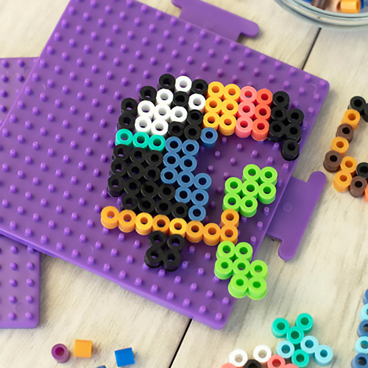 Perler Day at the Zoo Fused Bead Activity Bucket - Image 4