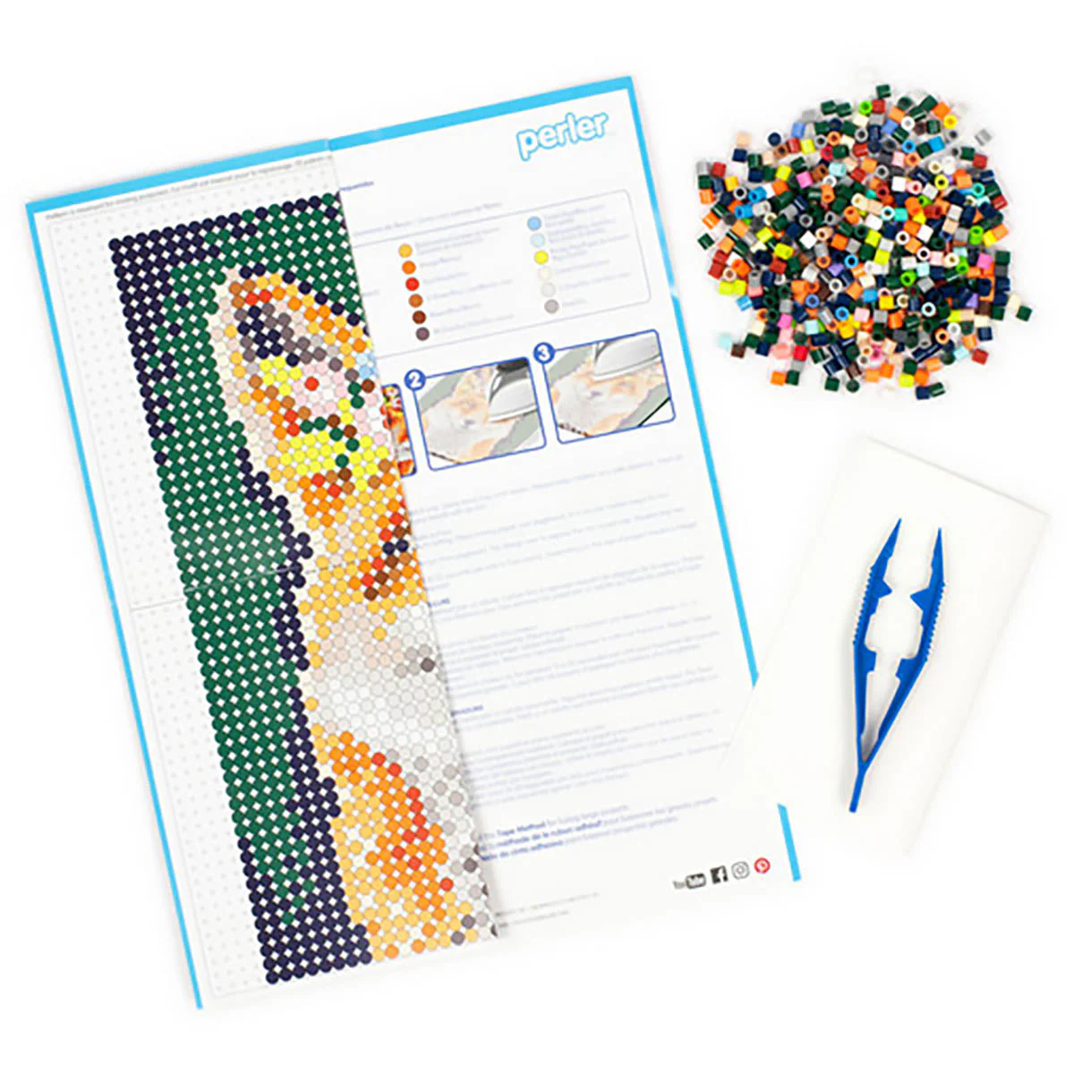 Perler Flower Crown Fox Activity Kit - Image 3