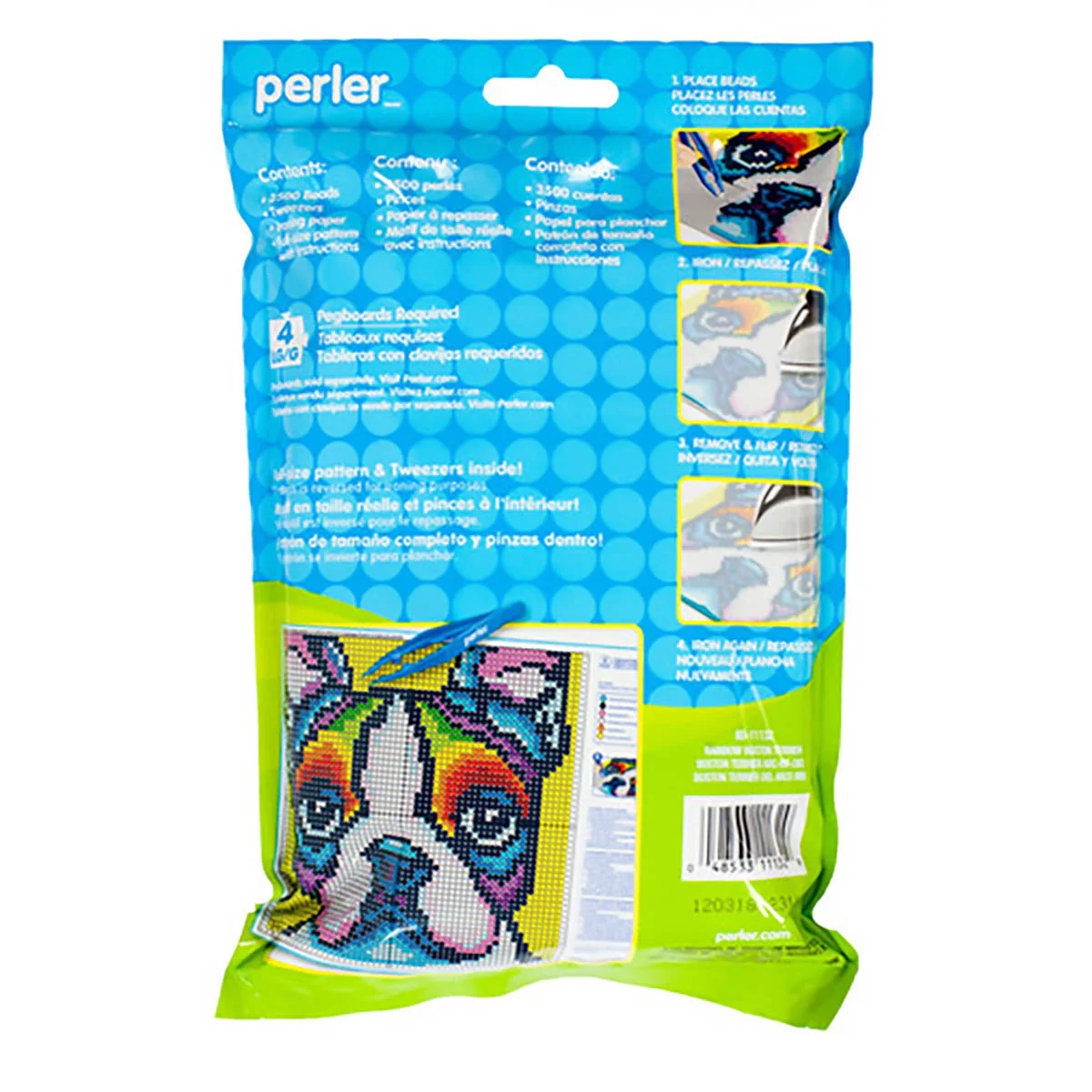 Perler Rainbow Boston Terrier Activity Kit - Image 3