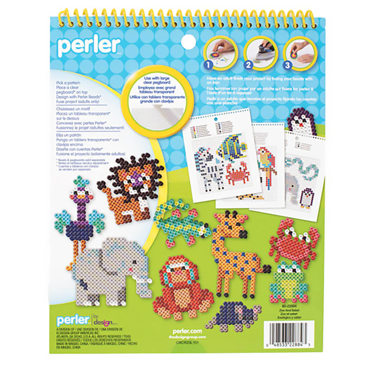 Perler Zoo and Safari Pattern Pad - Image 8