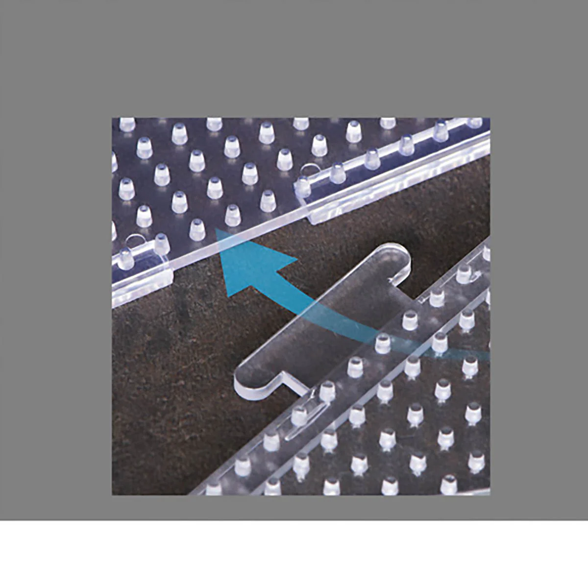 Super-Sized Clear Pegboard - Image 4